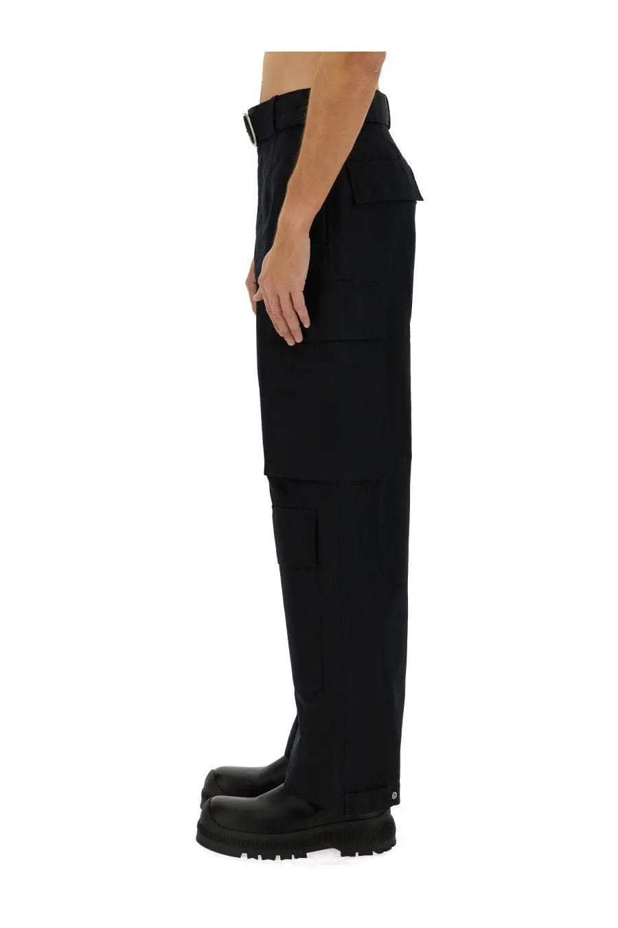 Jil Sander Men's Cargo Pants Black, view 4