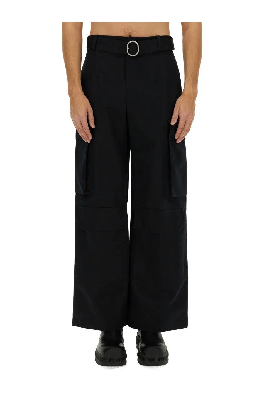 Jil Sander Men's Cargo Pants Black