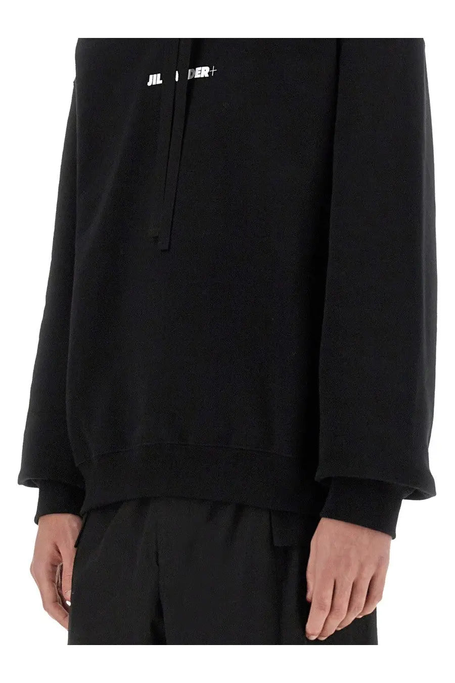 Jil Sander Men's Hoodie Black, view 4