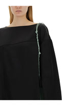 Jil Sander Women's Asymmetrical Top Black, view 4