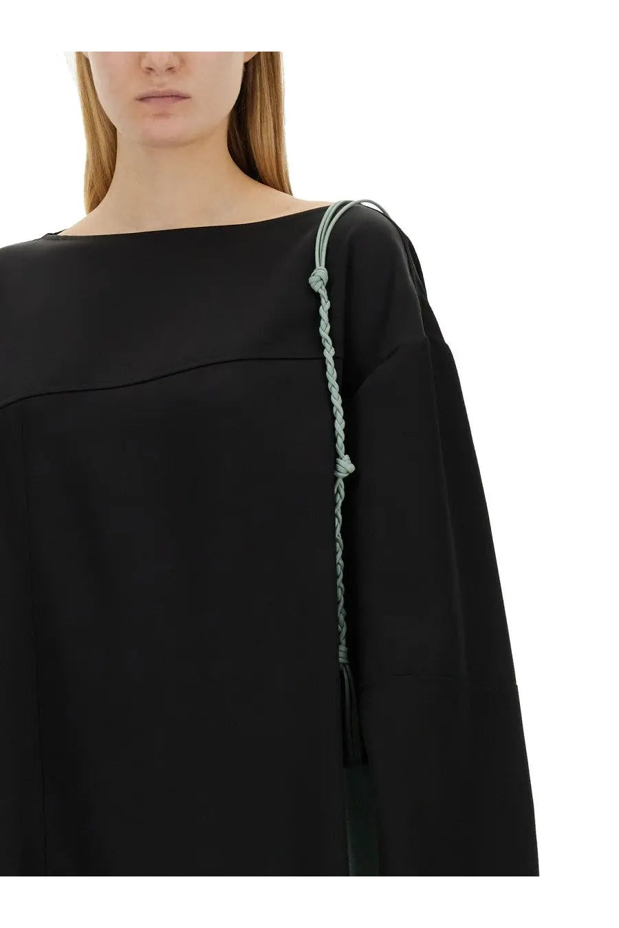 Jil Sander Women's Asymmetrical Top Black, view 4