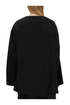 Jil Sander Women's Asymmetrical Top Black, view 3