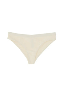 Jil Sander women’s bikini briefs in cream color with seamless smooth minimalist design for comfortable wear