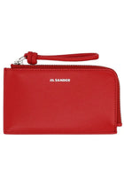 Jil Sander Women's Coin Purse Giro Red