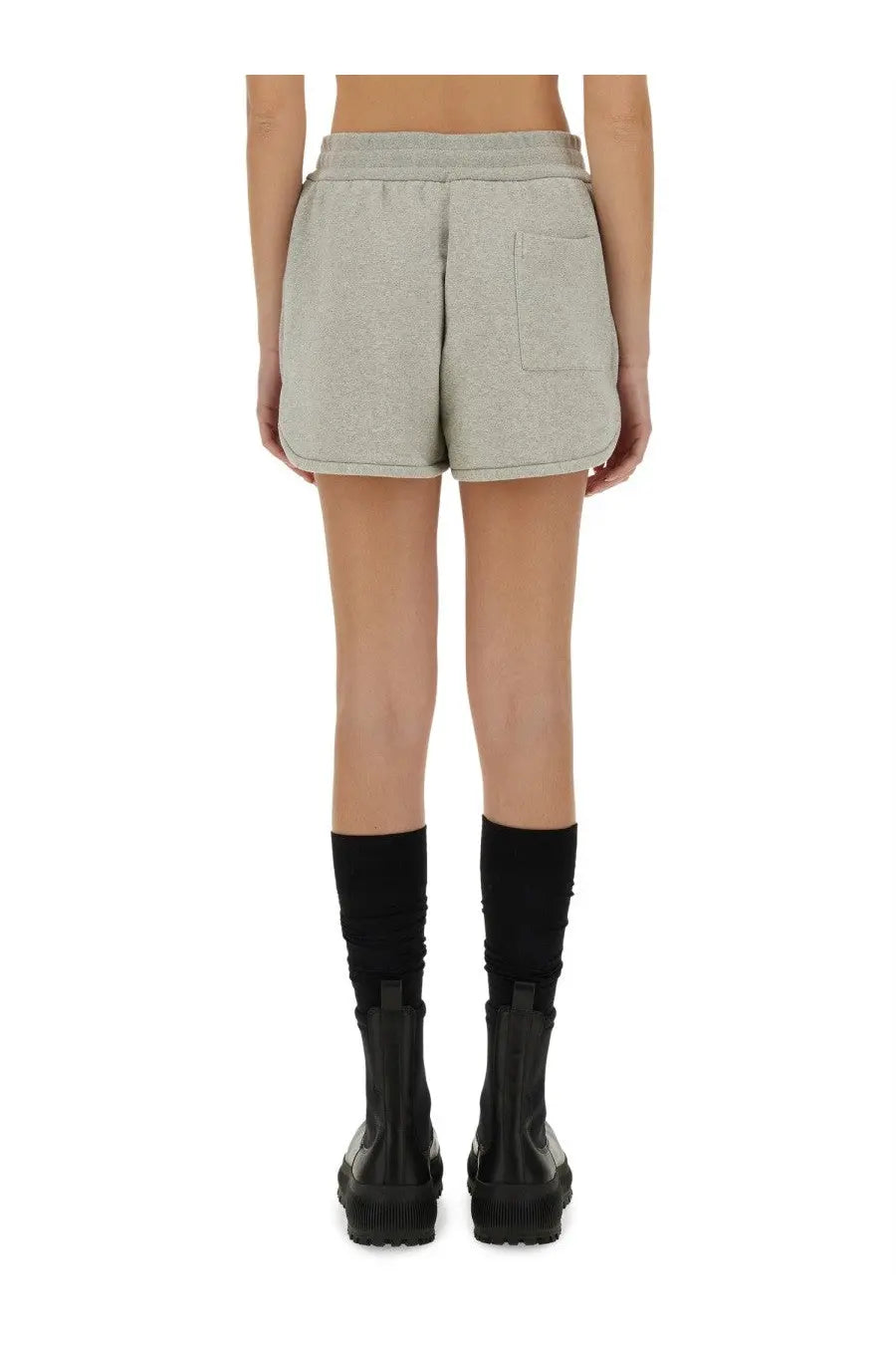 Jil Sander Women's Cotton Terry Shorts Grey, view 3