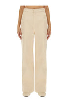 Jil Sander Women's Flared Pants White