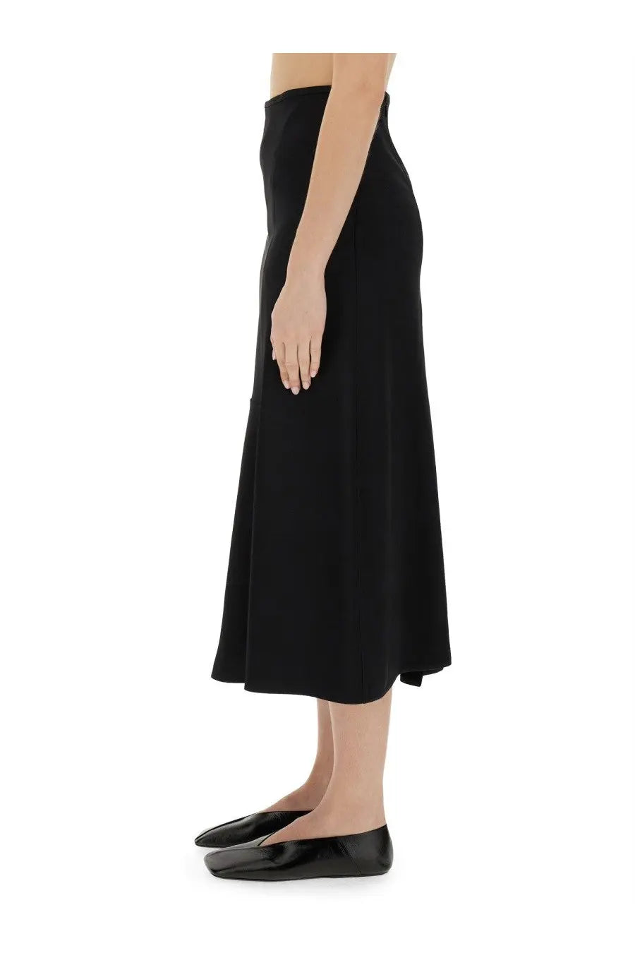 Jil Sander Women's Flared Skirt Black, view 4
