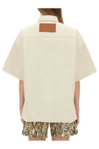 Jil Sander Women's Heavy Cotton Shirt Beige, view 3