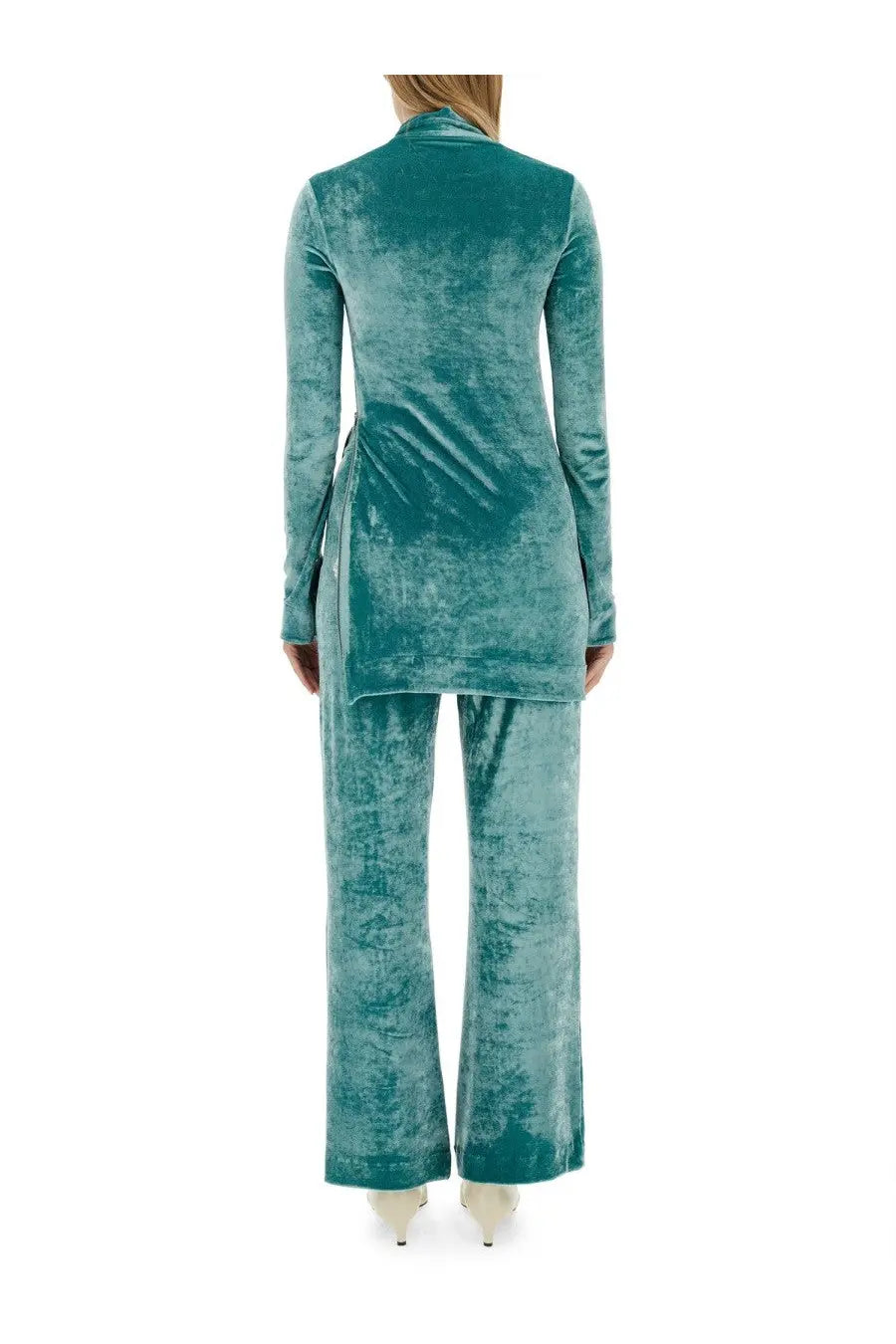 Jil Sander Women's Long Sleeve Top Blue, view 3