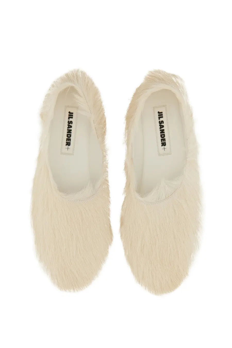 Jil Sander Women's Low Leather Slipper White, view 2