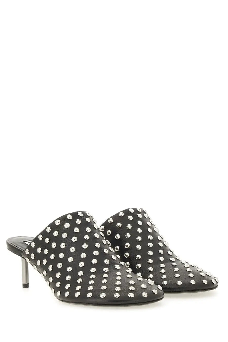 Jil Sander Women's Nappa Leather Mules Black, view 2