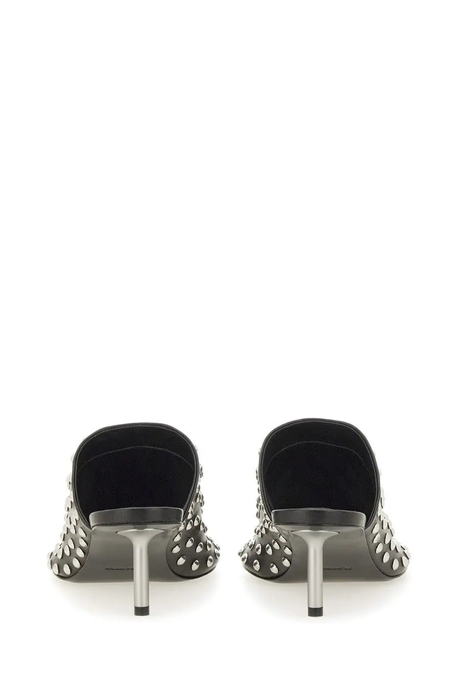 Jil Sander Women's Nappa Leather Mules Black, view 4