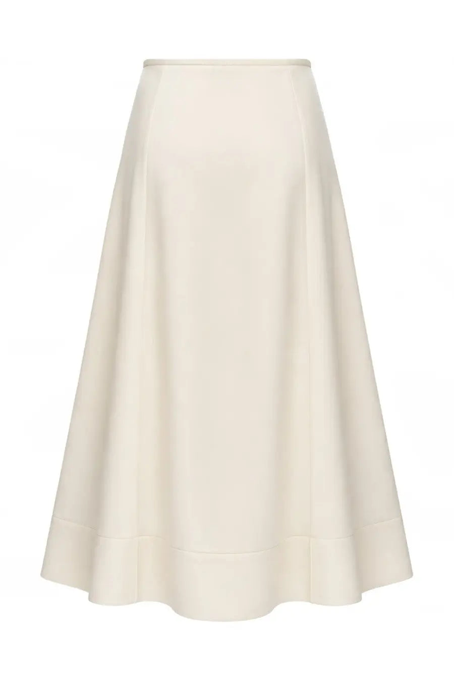 Jil Sander Women's Satin Skirt Beige, view 3