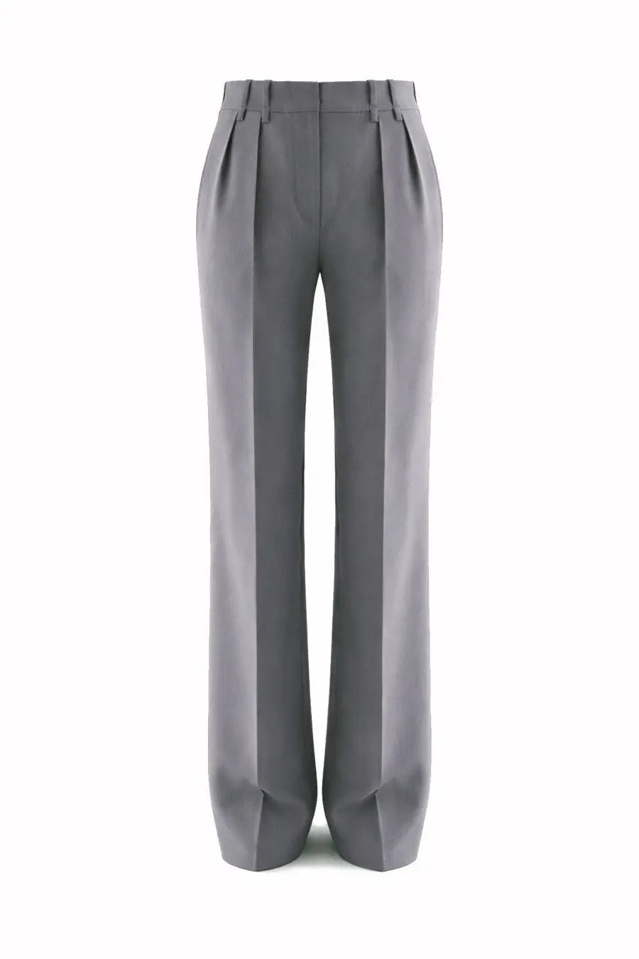 Jil Sander Women's Wool Gabardine Pants Grey