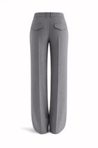Jil Sander Women's Wool Gabardine Pants Grey, view 3