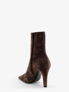 Saint Laurent Women's Jill Suede Boots Brown, view 3