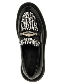 JIMMY CHOO - JIMMY CHOO - ’Marlow Diamond’ loafers - Women’s Shoes