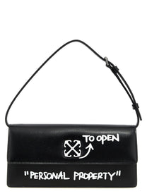 Off-White Jitney Shoulder Bag White