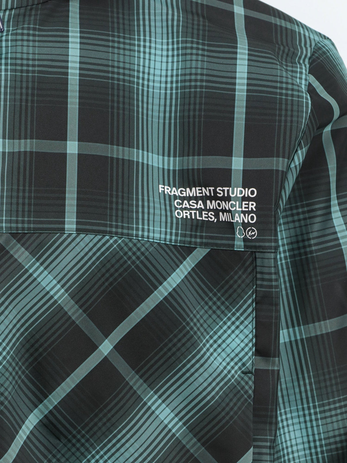 Moncler Men's Jitsuyo Moncler Fragment by Hiroshi Fujiwara Windbreaker Default, view 3