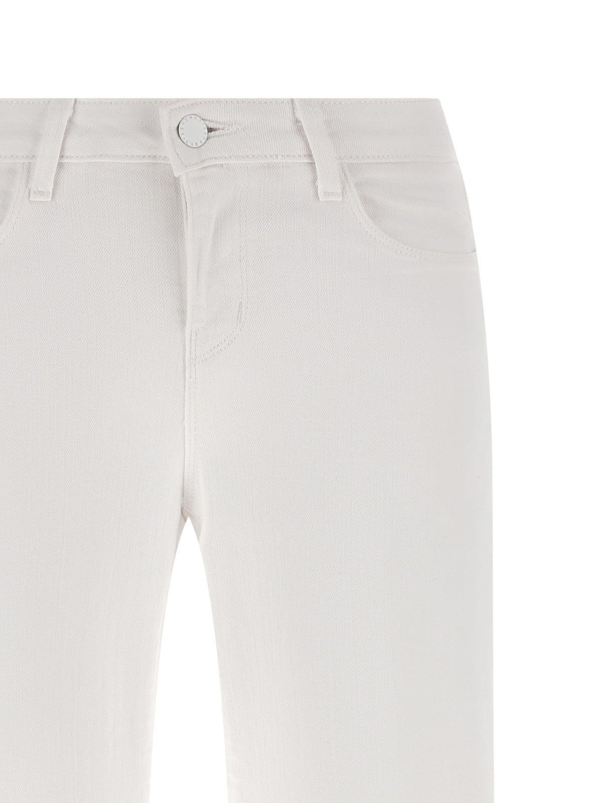 L'AGENCE Joanne Jeans White