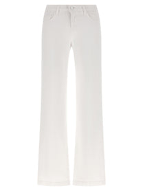 L'AGENCE Joanne Jeans White