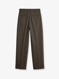 Soeur Women's Jocelyn Virgin Wool Trousers Brown
