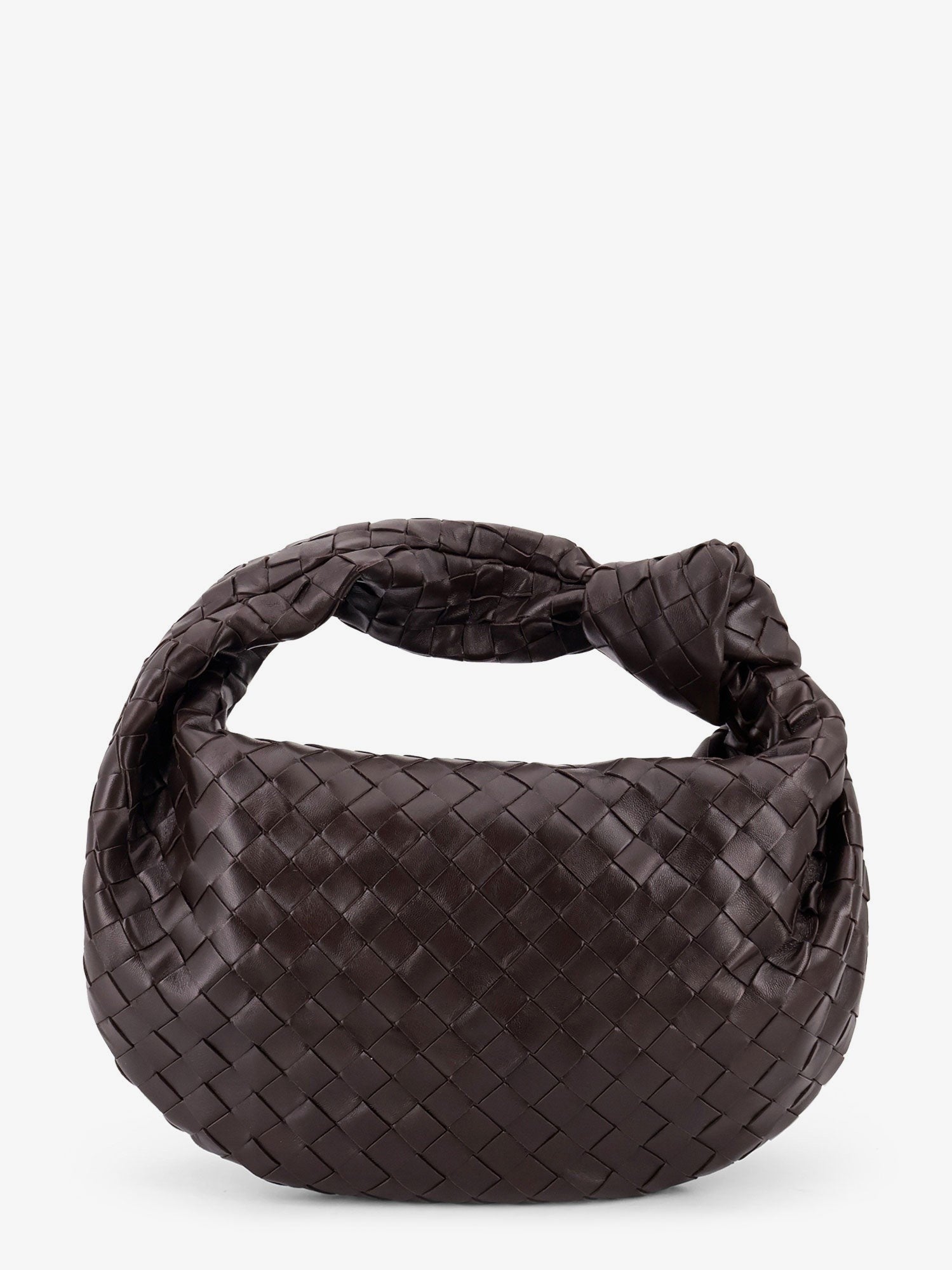 Bottega Veneta Women's Jodie Small Leather Handbag Brown