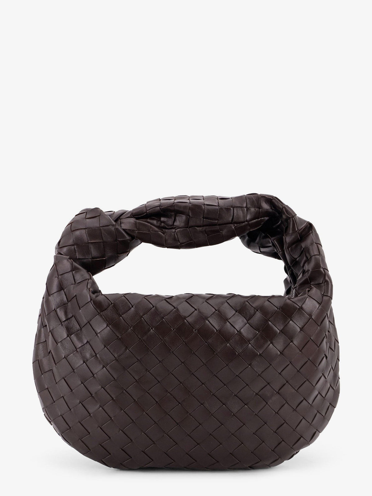 Bottega Veneta Women's Jodie Small Leather Handbag Brown