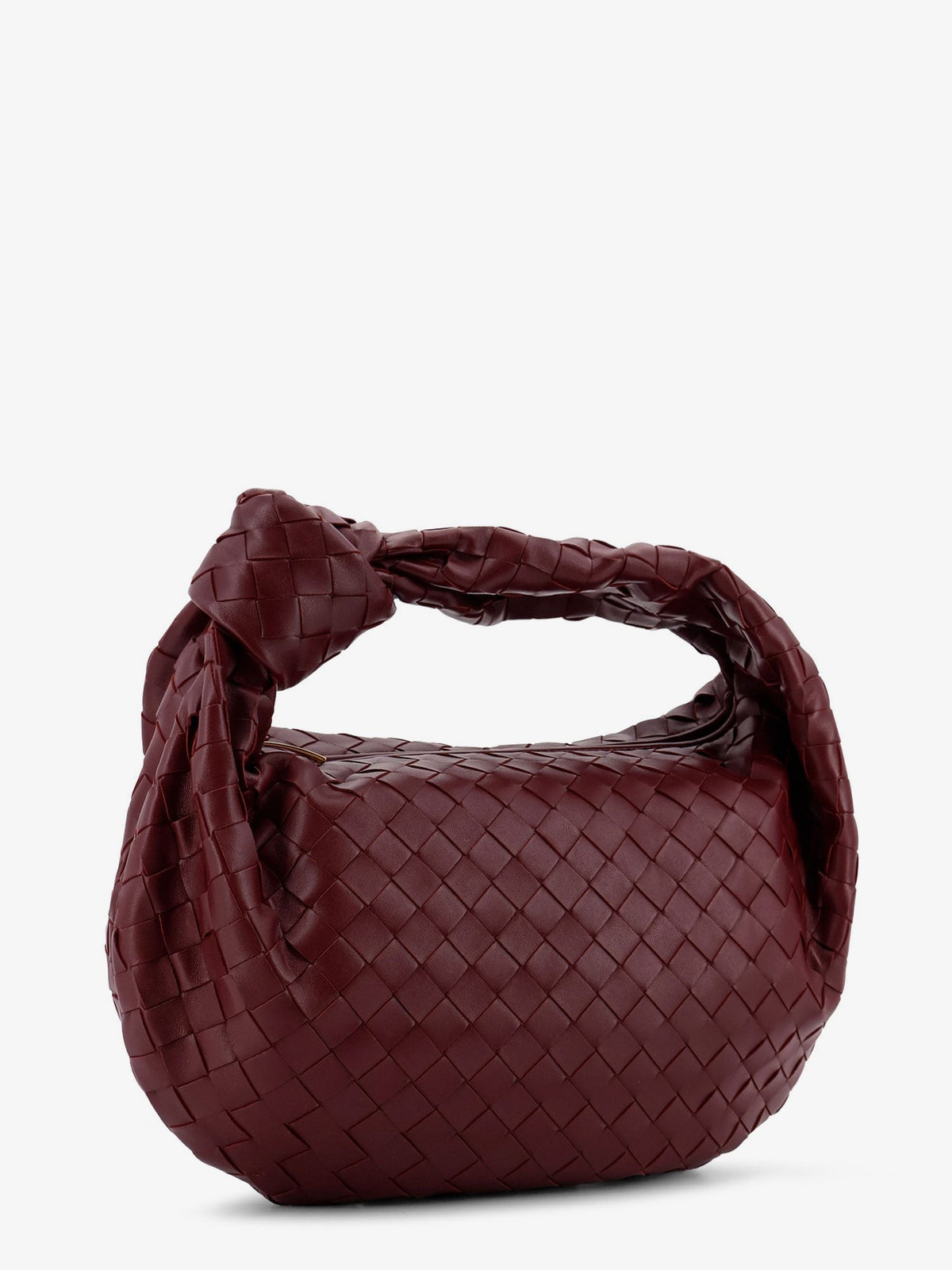 Bottega Veneta Women's Jodie Small Leather Handbag Red