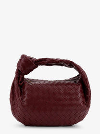 Bottega Veneta Women's Jodie Small Leather Handbag Red