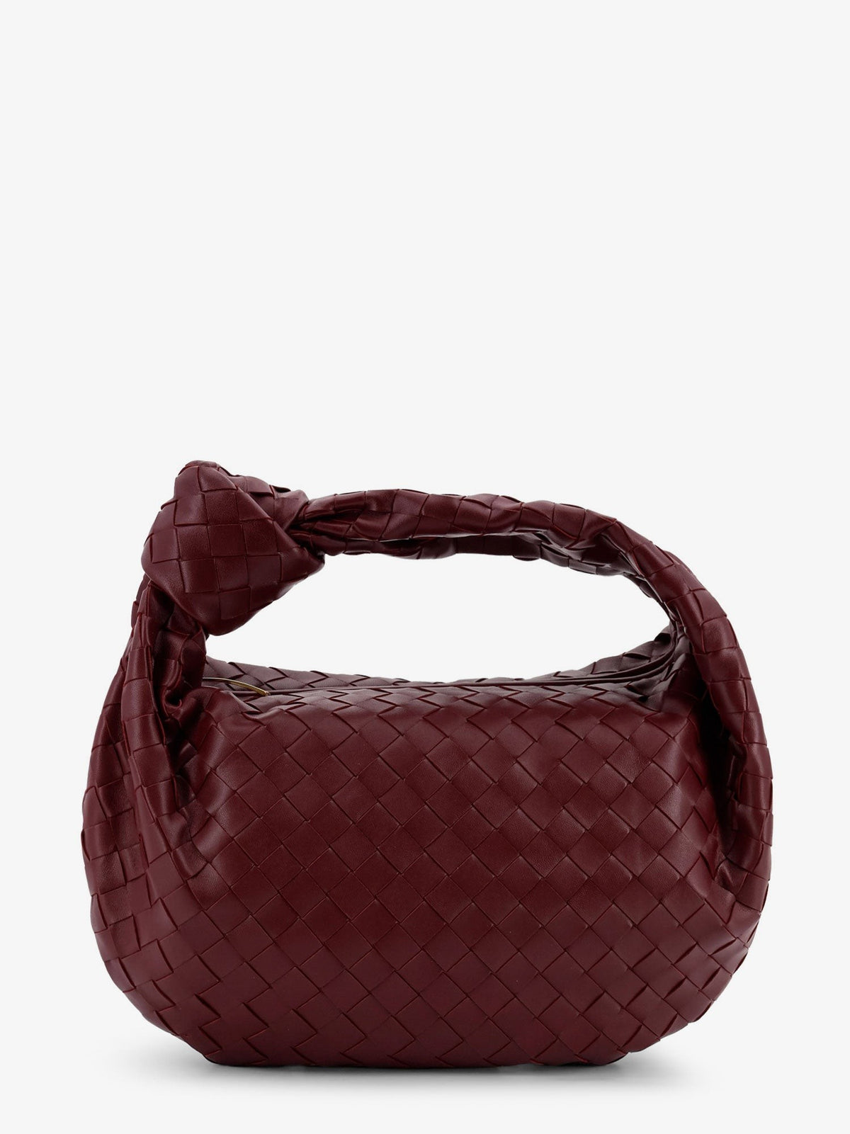 Bottega Veneta Women's Jodie Small Leather Handbag Red