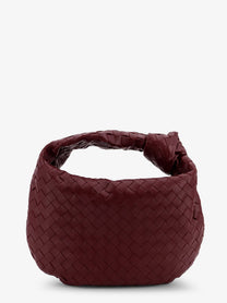 Bottega Veneta Women's Jodie Small Leather Handbag Red