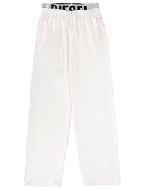 Diesel Women's Jogger Pants Leslie Pop White