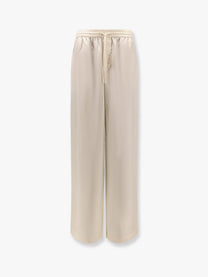 Rohe Women's Jogger Silk Trousers White