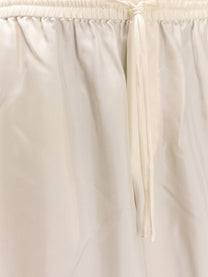 Rohe Women's Jogger Silk Trousers White