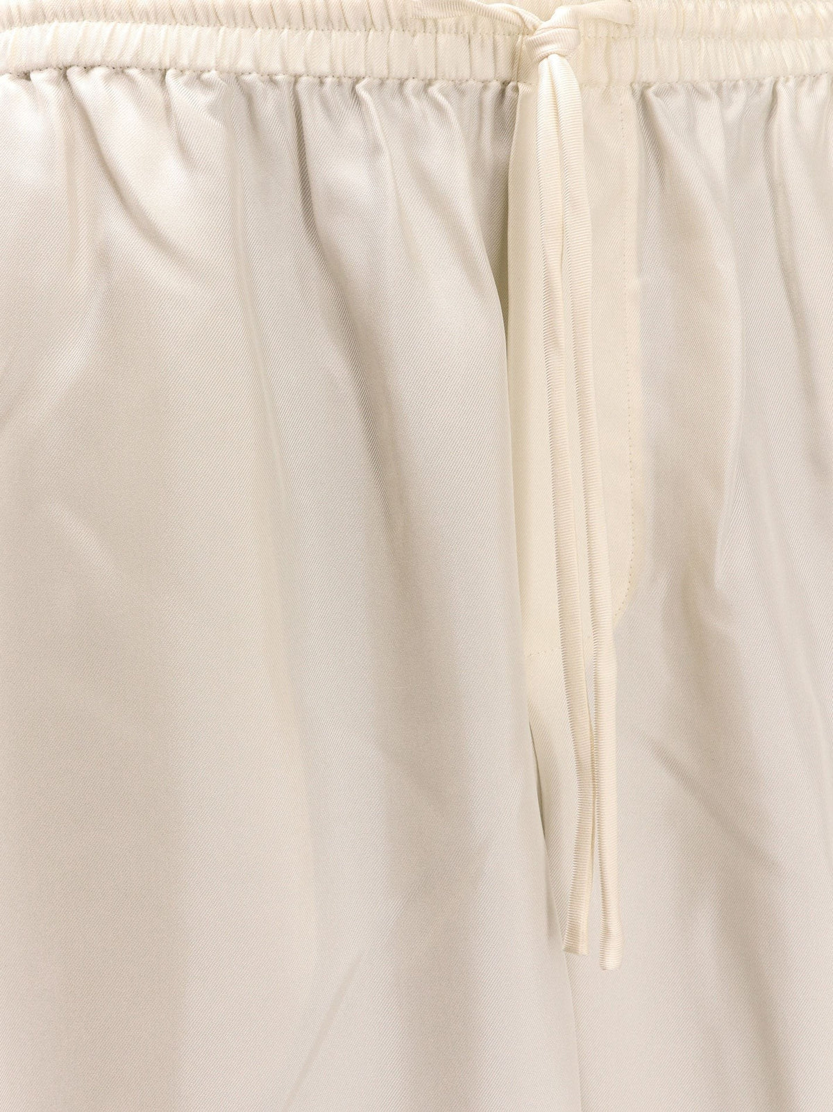 Rohe Women's Jogger Silk Trousers White