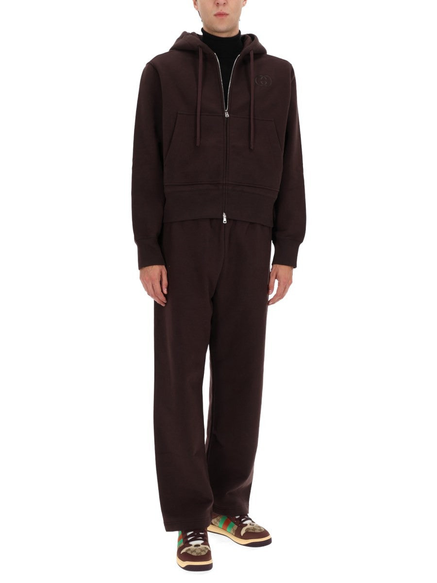 Gucci Men's Jogging Pants Brown, view 2