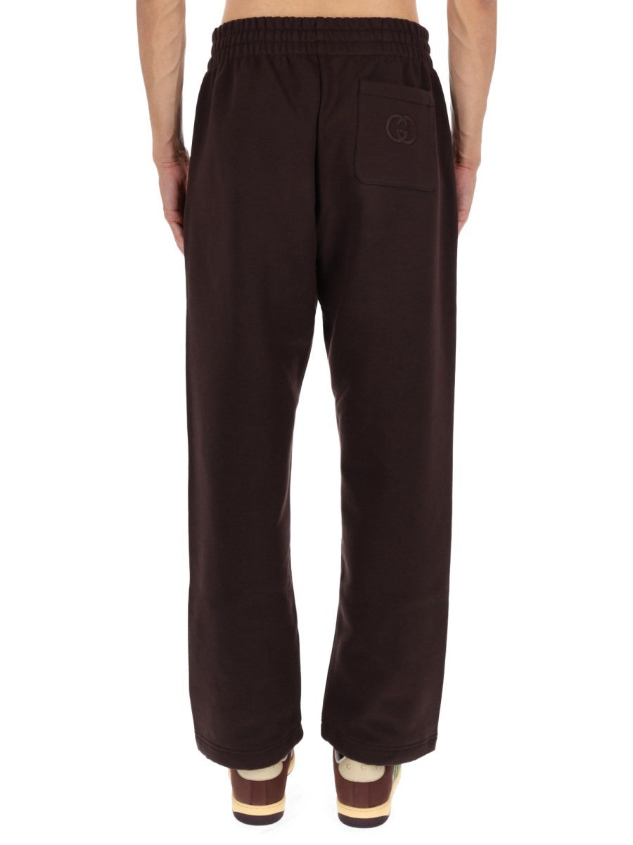 Gucci Men's Jogging Pants Brown, view 4