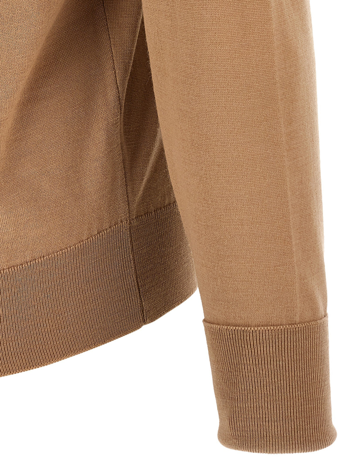 John Smedley Dorset Polo Shirt Beige, view 4