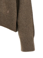 Loulou De Saison Jonah Turtleneck Sweater Brown, view 4