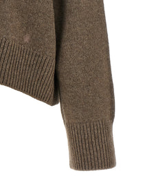 Loulou De Saison Jonah Turtleneck Sweater Brown