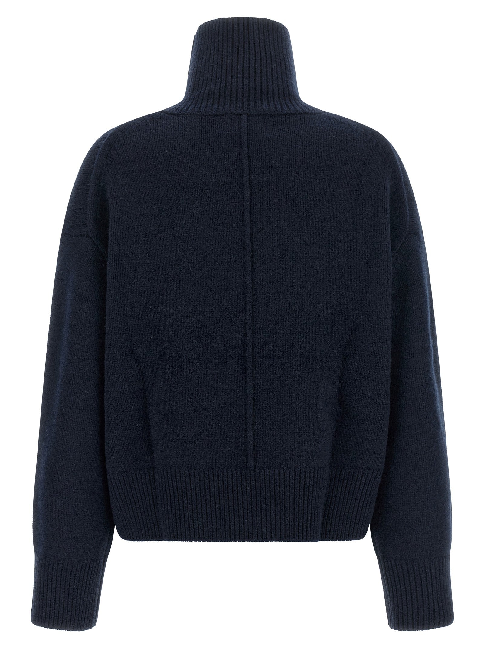 Loulou De Saison Jonah Turtleneck Sweater Blue