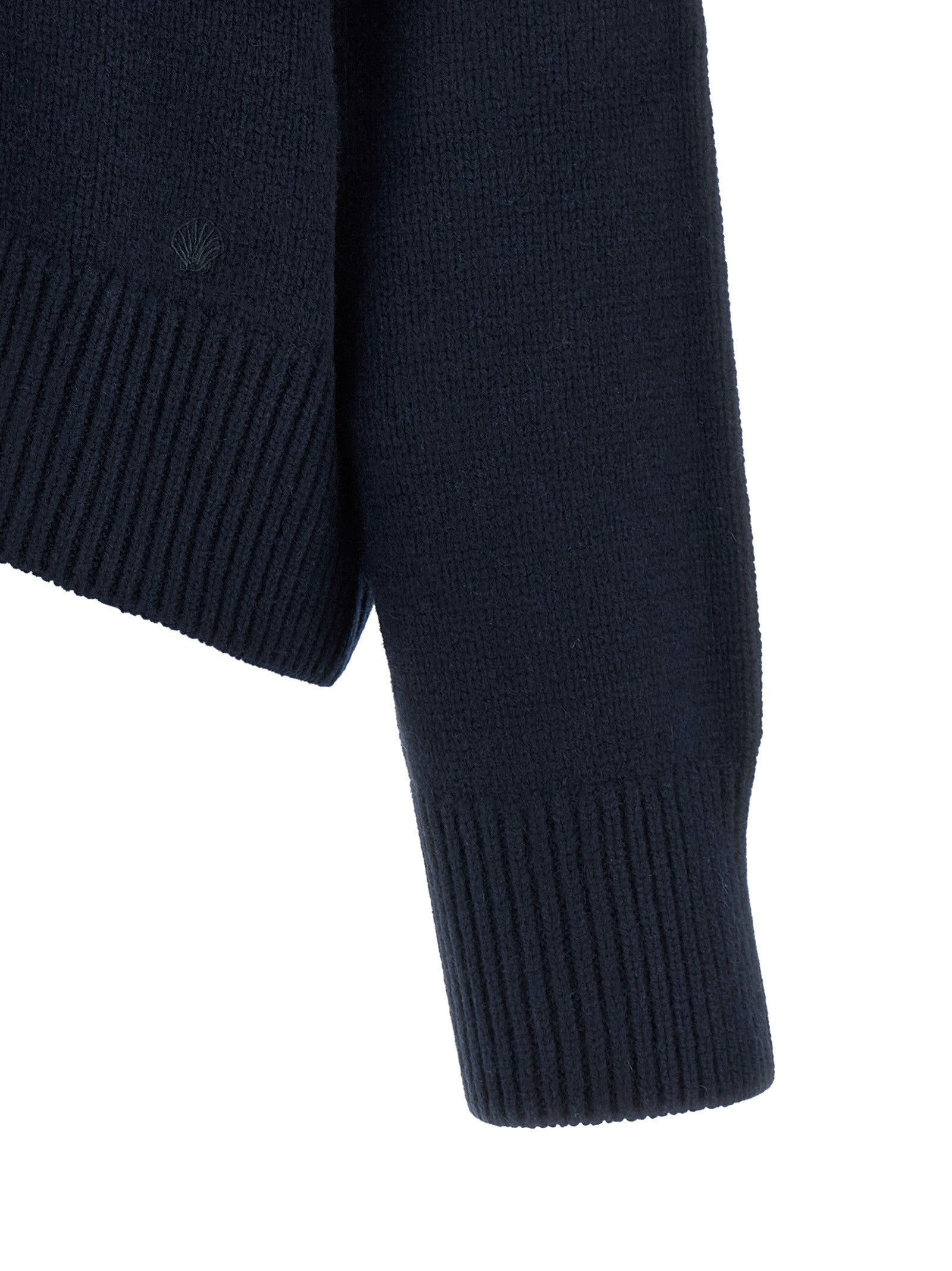 Loulou De Saison Jonah Turtleneck Sweater Blue