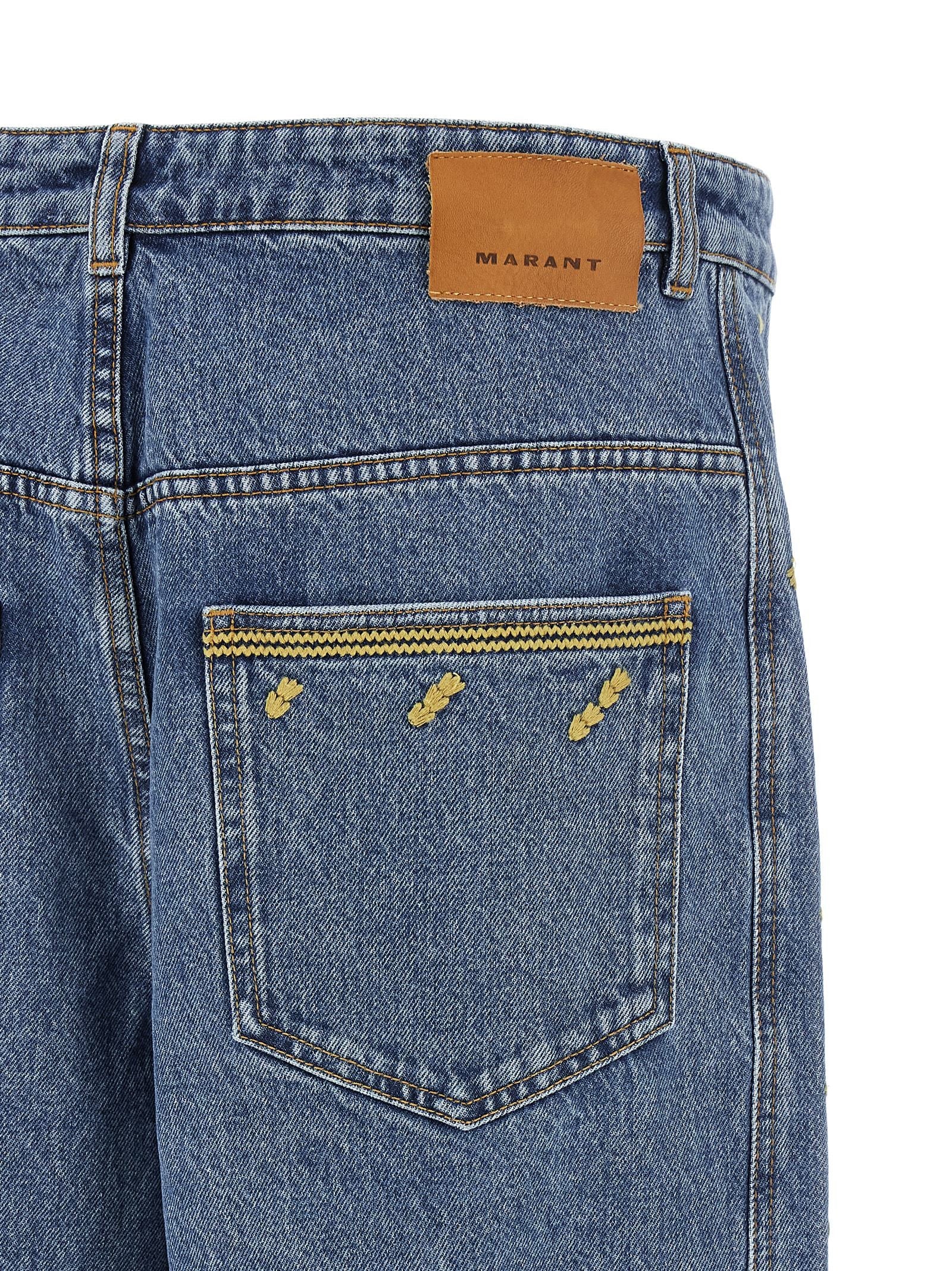 ISABEL MARANT Jorian Jeans Blue