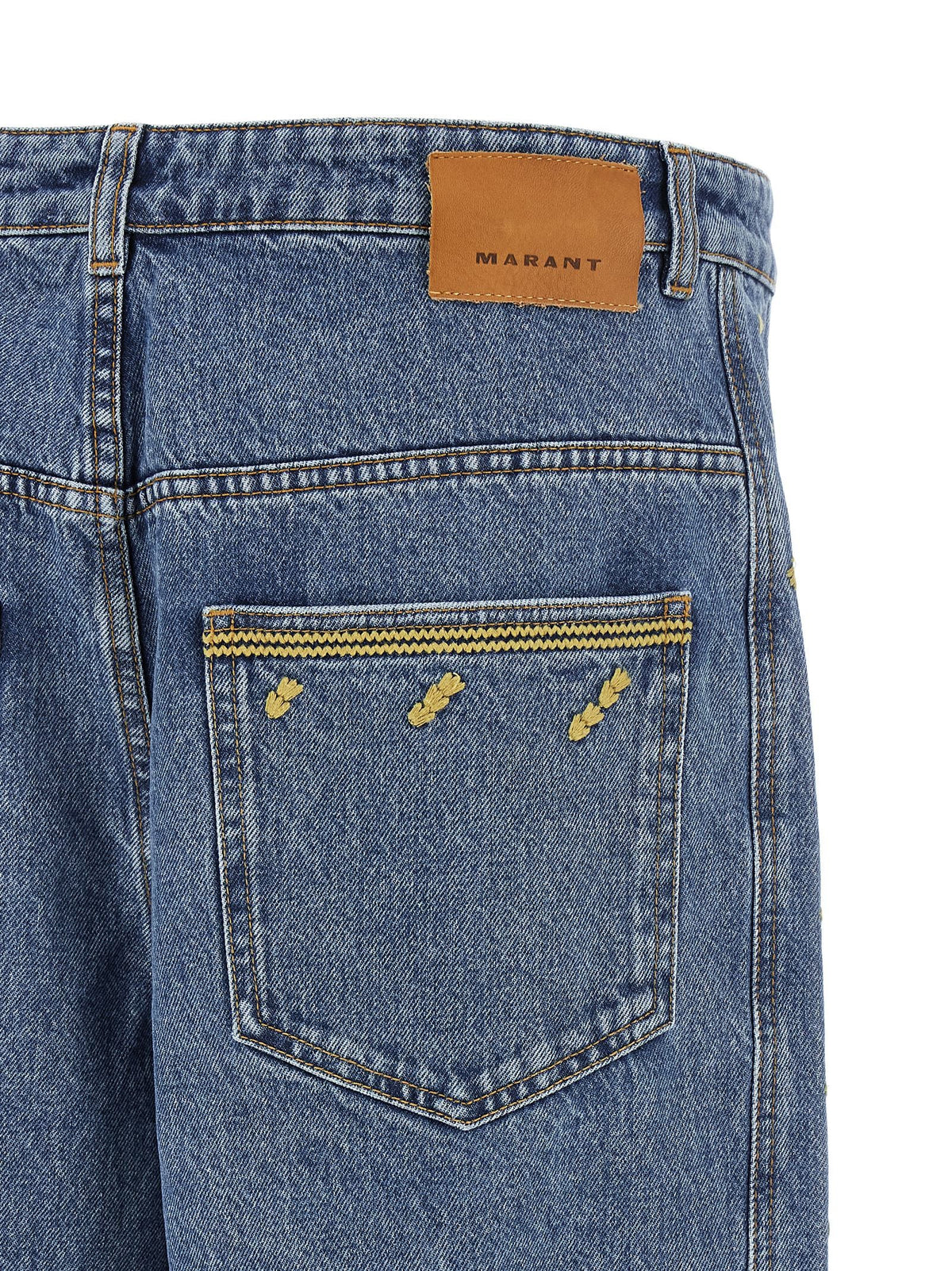 ISABEL MARANT Jorian Jeans Blue, view 5