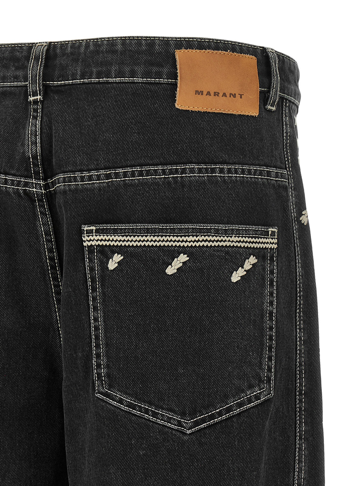 ISABEL MARANT Jorian Jeans Black, view 5