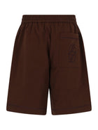 Drôle de Monsieur Men's Jour Echelle Shorts Brown, view 2
