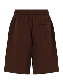 Drôle de Monsieur Men's Jour Echelle Shorts Brown