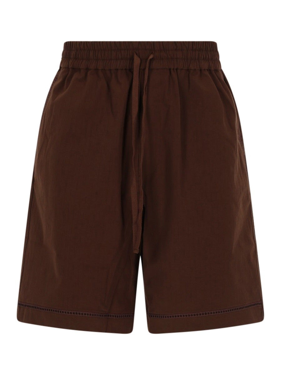 Drôle de Monsieur Men's Jour Echelle Shorts Brown