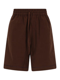 Drôle de Monsieur Men's Jour Echelle Shorts Brown